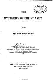 Cover of: The Mysteries of Christianity