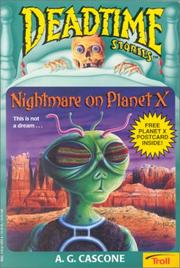 Cover of: Nightmare on Planet X (Deadtime Stories , No 11)