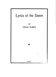Cover of: Lyrics of the Dawn