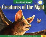 Cover of: I can read about creatures of the night by David Cutts