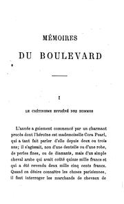 Cover of: Mémoires de Boulevard