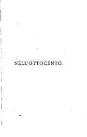 Cover of: Nell'Ottocento: idee e figure del secolo XIX.