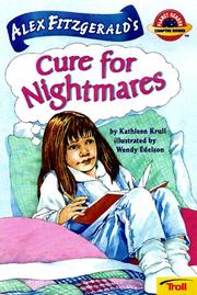 Cover of: Alex Fitzgerald's cure for nightmares by Kathleen Krull