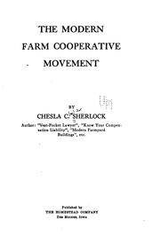 Cover of: The Modern Farm Cooperative Movement