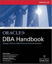 Cover of: Oracle9i DBA handbook