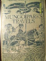 Mungo Park's travels by Mungo Park