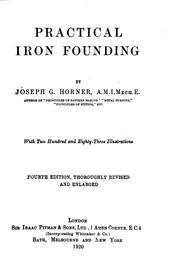 Cover of: Practical Iron Founding