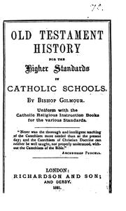 Cover of: Old Testament history for ... Catholic schools