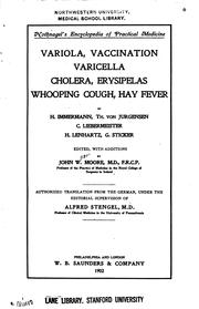 Cover of: Nothnagel's Encyclopedia of practical medicine. v. 1, 1910