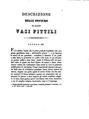 Cover of: Pitture di vasi fittili