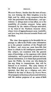 Cover of: Origin of the Sikh power in the Punjab and political life of Muha-raja Runjit Singh: with an account of the religion, laws, and customs of Sikhs