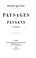 Cover of: Paysages et paysans: poésies