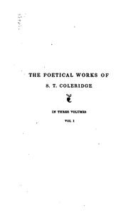 Cover of: The poetical works of S.T. Coleridge by Samuel Taylor Coleridge