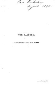 Cover of: The Palfrey: A Love-story of Old Times by Leigh Hunt