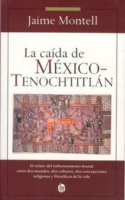 Cover of: caída de México-Tenochtitlán