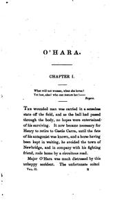 Cover of: O'Hara; Or, 1798 by W. H. (William Hamilton) Maxwell