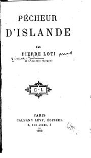 Cover of: Pêcheur D