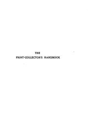 Cover of: The Print-collector's Handbook
