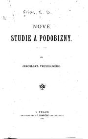 Cover of: Nove studie a podobizny