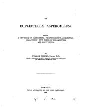 Cover of: On euplectella aspergillum, also on a new form of globigerina, phosphorescent animalcules, sea ...