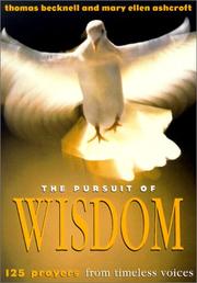 Cover of: The pursuit of wisdom by edited by Thomas Becknell, Mary Ellen Ashcroft.