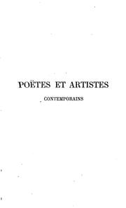 Cover of: Poëtes et artistes contemporains by Alfred Nettement