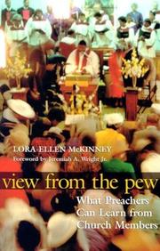 Cover of: View from the Pew: What Preachers Can Learn from Church Members