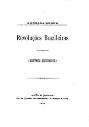 Cover of: Revoluções brazileiras: resumos historicos