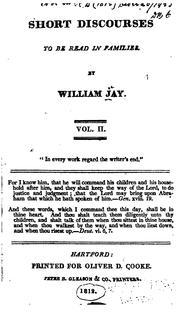 Short Discourses to be Read in Families by William Jay