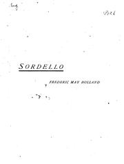 Cover of: Sordello: A Story from Robert Browning