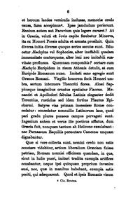 Cover of: Quænam præcipue causæ sint, cur Græciis Romani in artium liberalium studiis ...