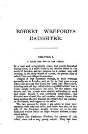 Cover of: Robert Wreford's daughter