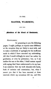 Cover of: Some Account of the Worshipful Company of Grocers of the City of London by John Benjamin Heath, John Benjamin Heath