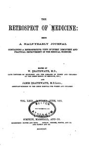 The Retrospect of Medicine by William Braithwaite