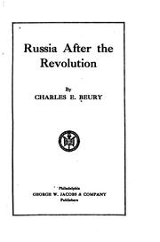 Cover of: Russia After the Revolution