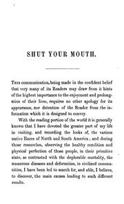 Cover of: Shut your mouth by George Catlin, George Catlin