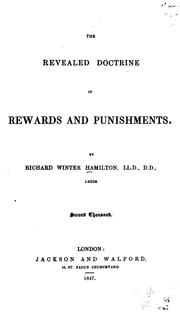 Cover of: The Revealed Doctrine of Rewards and Punishments