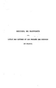 Cover of: Rapport sur les progrès de la stratigraphie ... by Léonce-Elie de Beaumont
