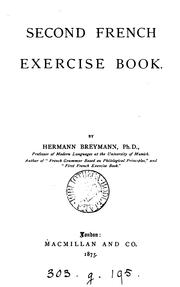 Cover of: Second French exercise book