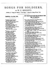 Cover of: Songs for soldiers