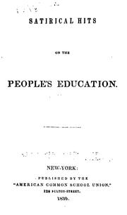 Cover of: Satirical Hits on the People's Education