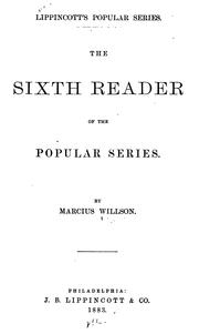 Cover of: The Sixth Reader of the Popular Series