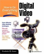 Cover of: How to do everything with digital video