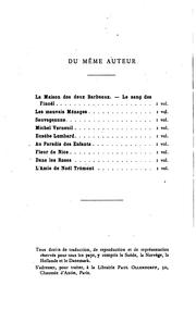 Cover of: Souvenirs des vertes saisons