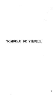 Cover of: Quelques recherches sur le tombeau de Virgile au mont Pausilipe