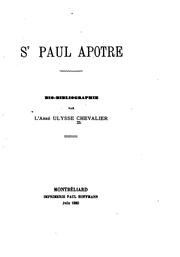 Cover of: S. Paul, apôtre