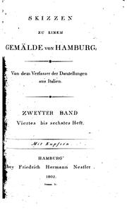 Cover of: Skizzen zu einem Gemälde von Hamburg by Friedrich Johann Lorenz Meyer