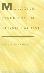 Cover of: Managing diversity in organizations