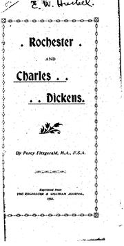 Cover of: Rochester and Charles Dickens