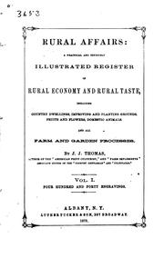 Cover of: Rural Affairs